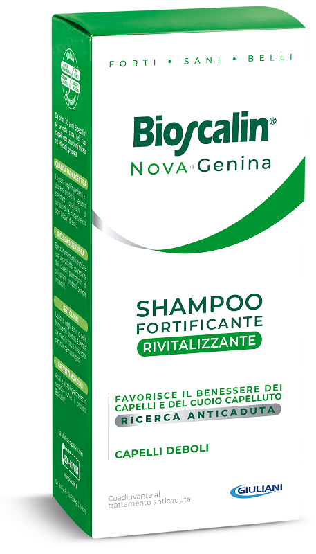 BIOSCALIN NOVA GENINA SHAMPOO FORTIFICANTE RIVITALIZZANTE 200 ML - doctorpill.it