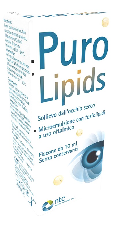 MICROEMULSIONE OFTALMICA PURO LIPIDS 10 ML - doctorpill.it