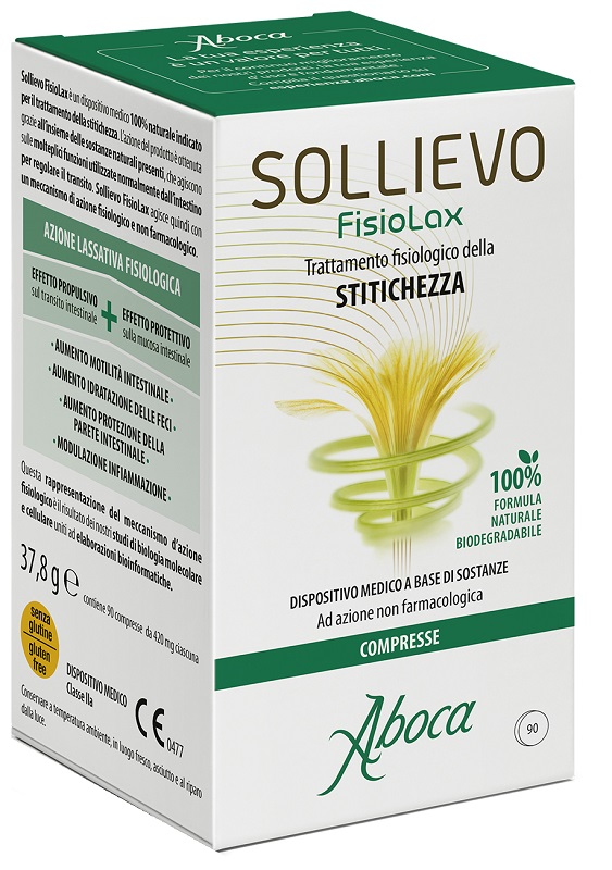SOLLIEVO FISIOLAX 90 COMPRESSE - doctorpill.it
