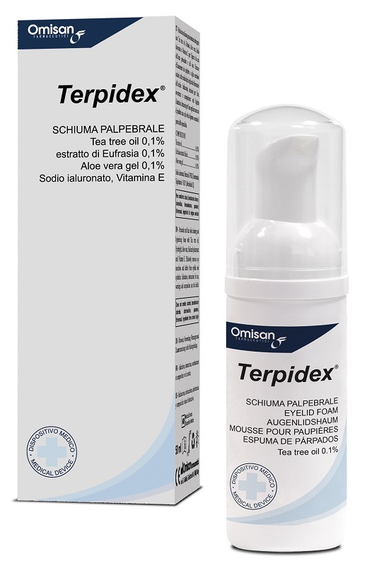 SCHIUMA PALPEBRALE TERPIDEX 50 ML - doctorpill.it