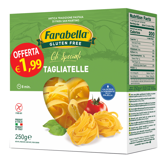 FARABELLA TAGLIATELLE 250G PROMO - doctorpill.it