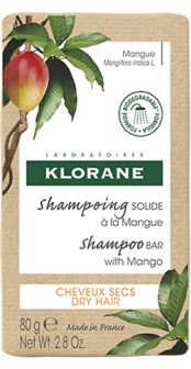 KLORANE SHAMPOO SOLIDO MANGO 80 G - doctorpill.it