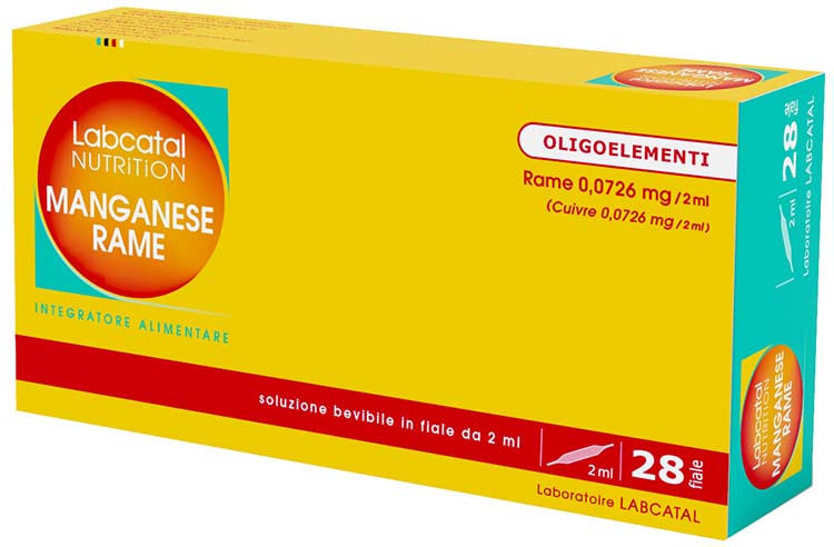 LABCATAL NUTRITION MANGANESE/RAME 28 FIALE 2 ML - doctorpill.it