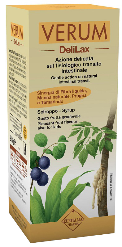 VERUM DELILAX SCIROPPO 216 G - doctorpill.it