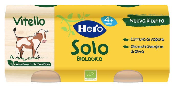 HERO BABY SOLO OMOGENEIZZATO VITELLO 2X80 G - doctorpill.it