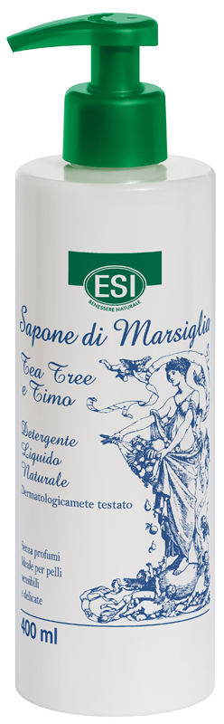 ESI SAPONE MARSIGLIA TEA TREE E TIMO 400 ML - doctorpill.it