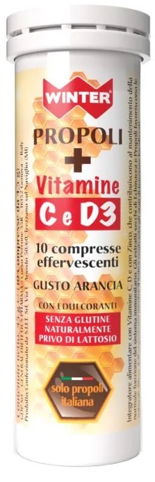 WINTER PROPOLI+VIT C/D3 10 COMPRESSE - doctorpill.it