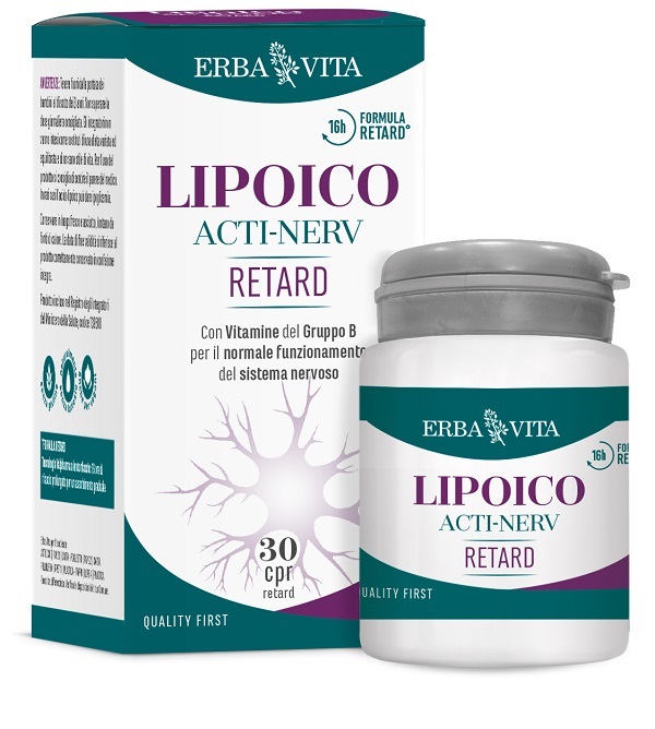LIPOICO ACTI NERV RETARD 30 COMPRESSE - doctorpill.it