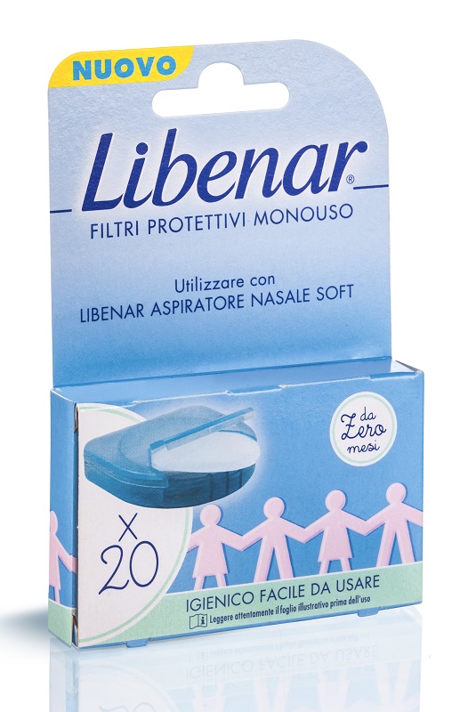 LIBENAR ASPIRATORE NASALE SOFT FILTRI 20 PEZZI - doctorpill.it