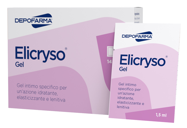 ELICRYSO GEL INTIMO IDRATANTE ELASTICIZZANTE E LENITIVO 14 BUSTINE DA 1,5 ML - doctorpill.it