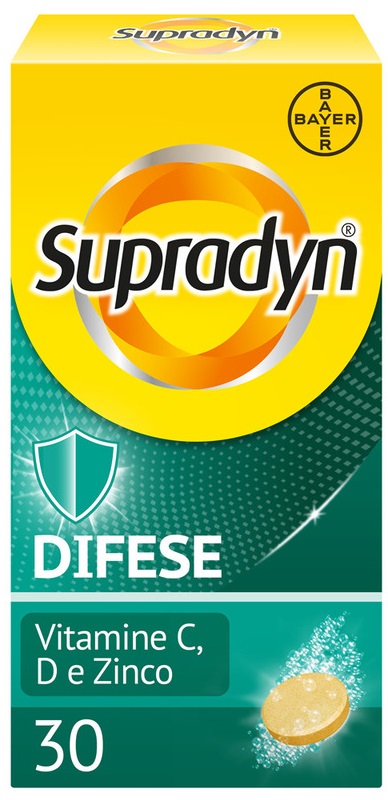 SUPRADYN DIFESE 30 COMPRESSE EFFERVESCENTI - doctorpill.it