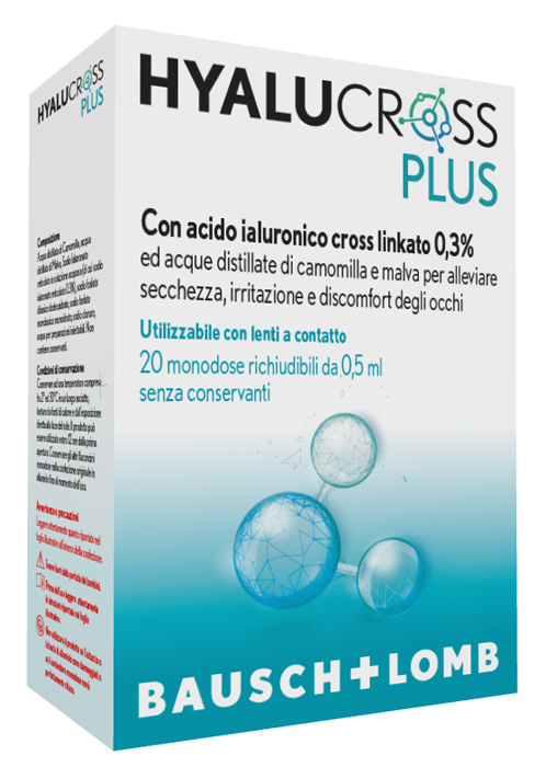 HYALUCROSS PLUS 20 FLACONCINI MONODOSE DA 0,5 ML - doctorpill.it