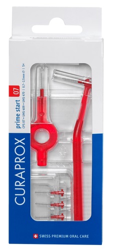 CURAPROX CPS 07 SCOVOLINO PRIME START 07 RED 5 PEZZI - doctorpill.it