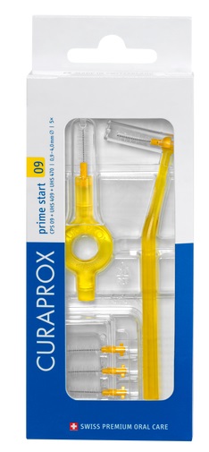 CURAPROX CPS 09 SCOVOLINO PRIME START 09 YELLOW 5 PEZZI - doctorpill.it