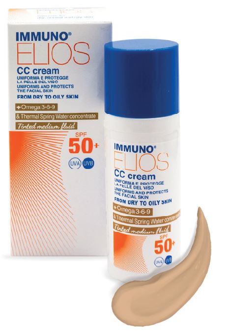 IMMUNO ELIOS CC CREAM SPF50+ TINTED MEDIUM 40 ML - doctorpill.it