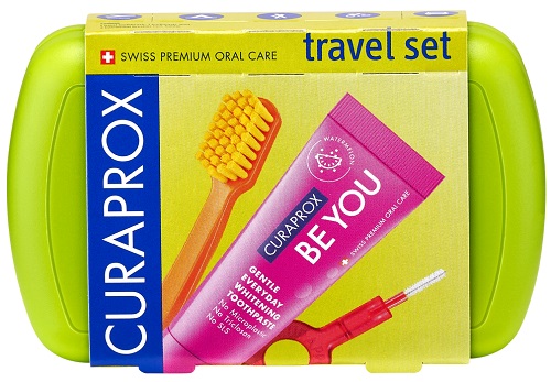 CURAPROX TRAVEL SET GREEN - doctorpill.it