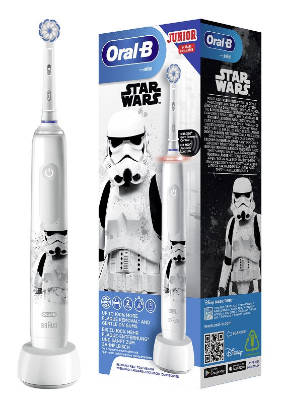 ORALB JUNIOR STAR WARS SPAZZOLINO ELETTRICO 6+ - doctorpill.it