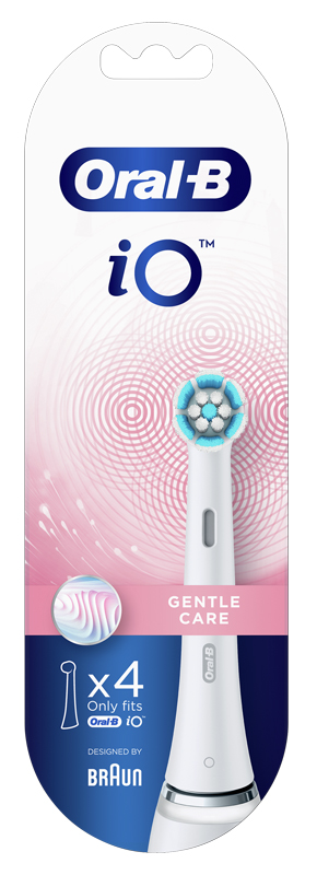 ORALB POWER REFILL IO GENTLE CLEAN WHITE 4 PEZZI - doctorpill.it