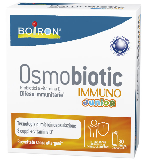 OSMOBIOTIC IMMUNO JUNIOR 30 STICK - doctorpill.it