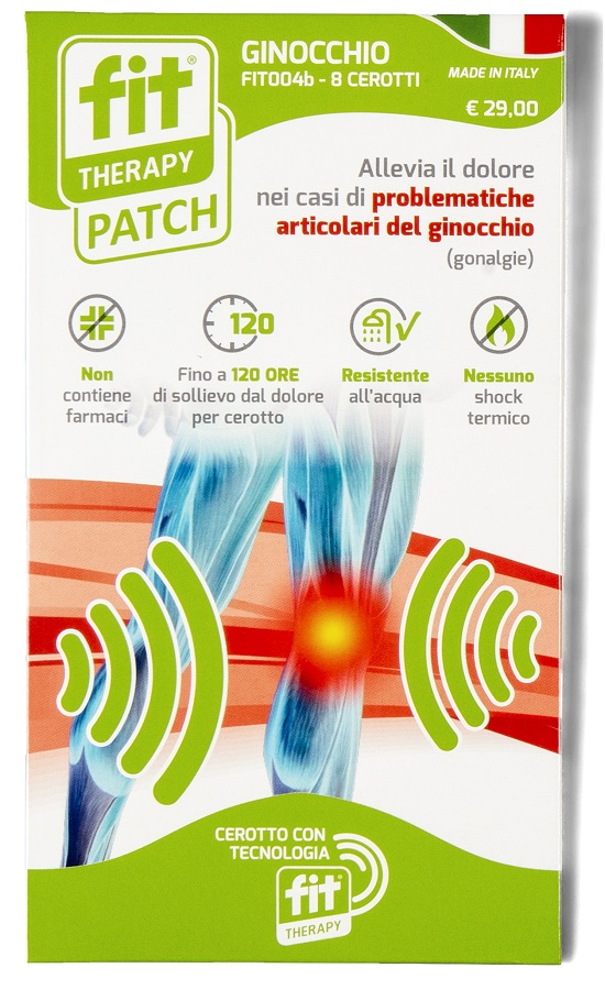 CEROTTO FIT THERAPY GINOCCHIO 8 PEZZI - doctorpill.it