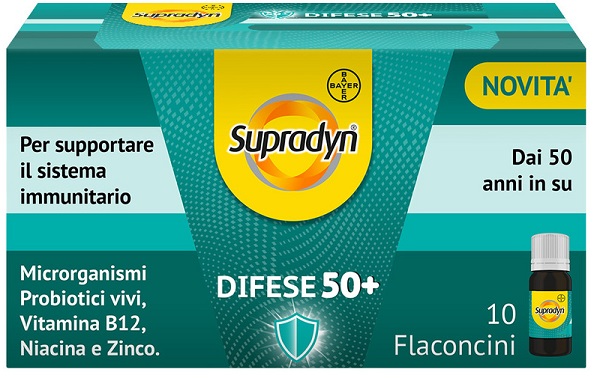 SUPRADYN DIFESE 50+ 10 FLACONCINI 10 ML - doctorpill.it