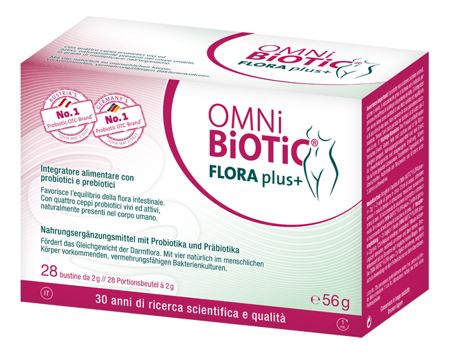 OMNI BIOTIC FLORA PLUS+ 28 BUSTINE DA 2 G - doctorpill.it
