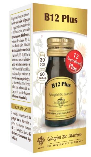 B12 PLUS 60 PASTIGLIE - doctorpill.it