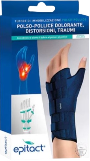 TUTORE POLSO/POLLICE PER TENDINITE EPITACT QUERV'ACTIV DESTRO M - doctorpill.it