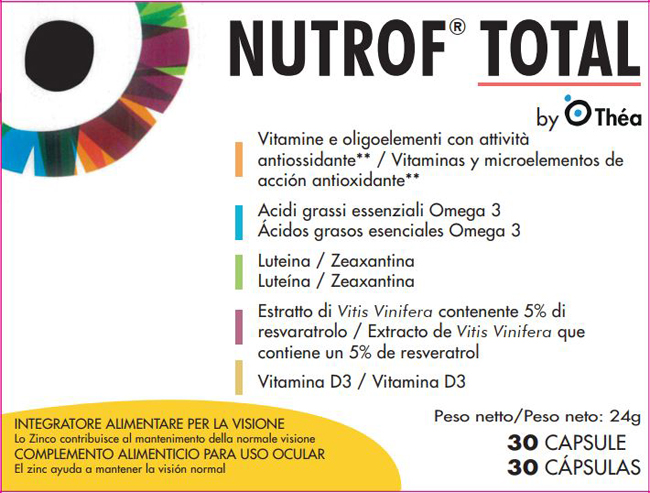 NUTROF TOTAL 30 CAPSULE - doctorpill.it