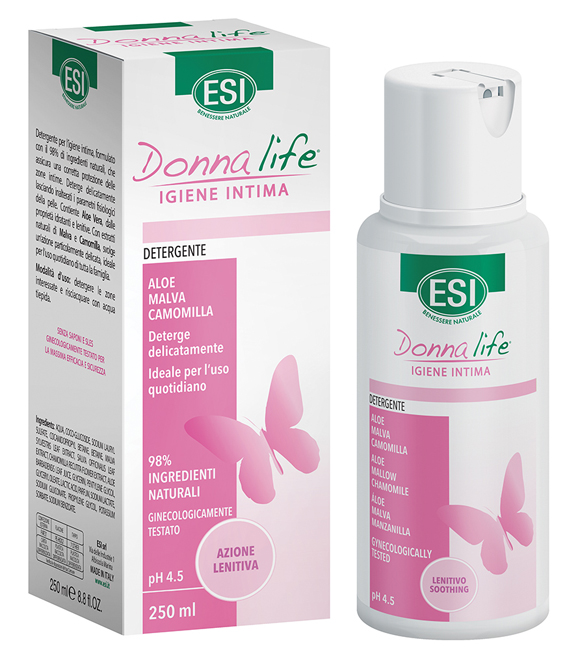 ESI DONNA LIFE DETERGENTE INTIMO LENITIVO 250 ML - doctorpill.it
