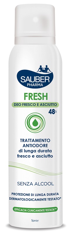 SAUBER FRESH DEODORANTE SPRAY 150 ML - doctorpill.it