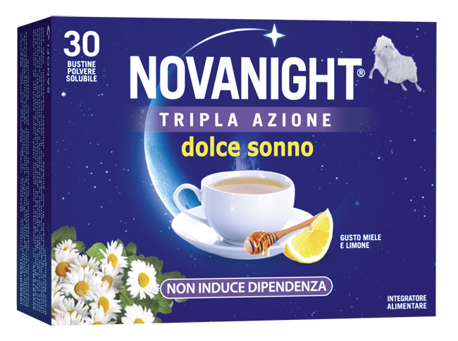 NOVANIGHT TRIPLA AZIONE DOLCE SONNO 30 BUSTINE - doctorpill.it