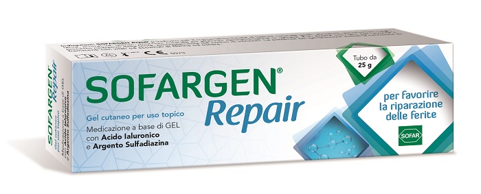 MEDICAZIONE SOFARGEN GEL ACIDO IALURONICO E ARGENTO SULFADIAZINA TUBETTO 25 G - doctorpill.it