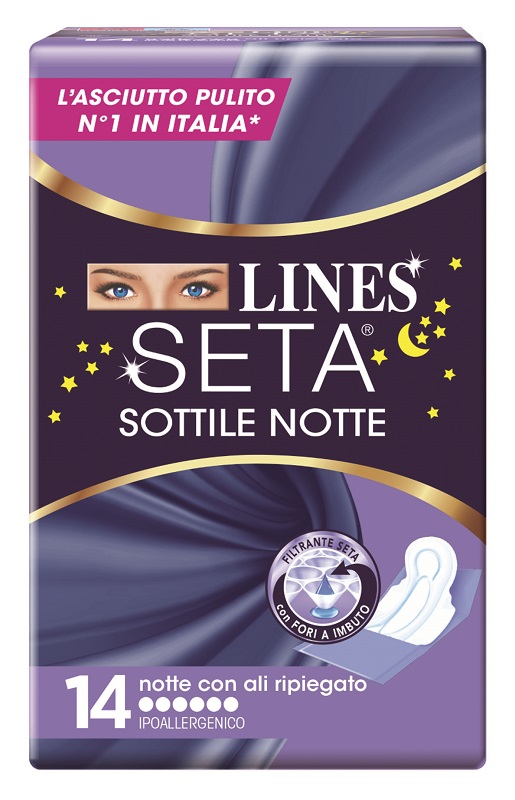 LINES SETA SOTTILE NOTTE CON ALI 14 PEZZI - doctorpill.it