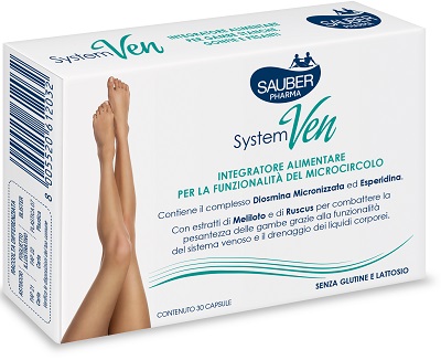 SAUBER SYSTEM VEN 30 CAPSULE - doctorpill.it