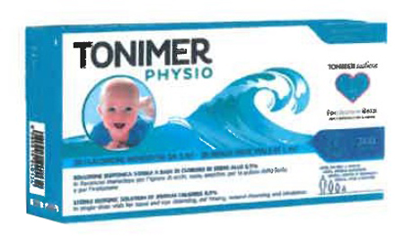 TONIMER PHYSIO MONODOSE SOLUZIONE ISOTONICA MULTIFUNZIONE A BASE DI CLORURO DI SODIO 0,9% 20 FLACONCINI 5 ML PROMO - doctorpill.it