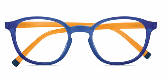 OCCHIALI DA LETTURA TWINS GOLD PAPEETE BLU-ARANCIONE +2,0 - doctorpill.it