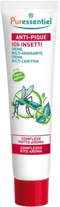 PURESSENTIEL CREMA MULTI LENITIVA INSETTI BIO 40 ML - doctorpill.it