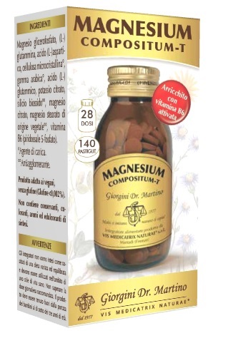 MAGNESIUM COMPOSITUM-T 140 PASTIGLIE - doctorpill.it