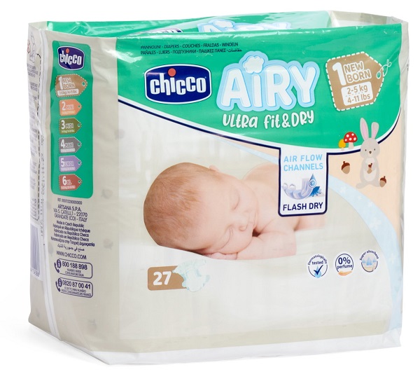 CHICCO PANNOLINI NEWBORN 27X6 - doctorpill.it