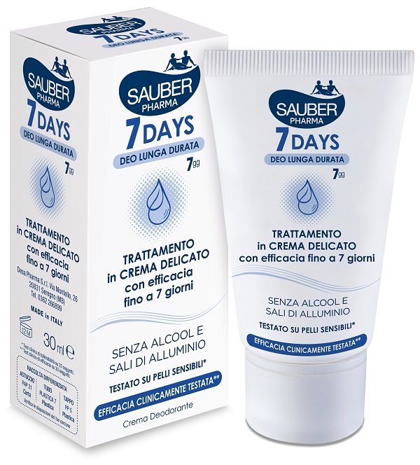 SAUBER 7DAYS CREMA 7 GIORNI 30 ML - doctorpill.it