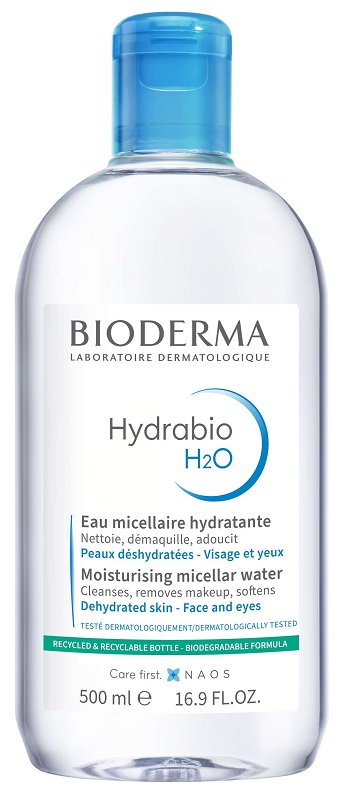HYDRABIO H2O SOLUZIONE MICELLARE STRUCCANTE IDRATANTE 500 ML - doctorpill.it