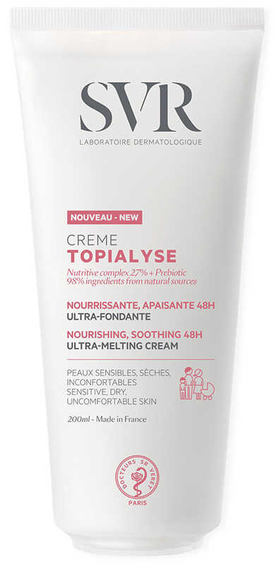 TOPIALYSE CREME NOURISHING SOOTHING 48H ULTRA MELTING PELLE SECCA E SENSIBILE 200 ML - doctorpill.it