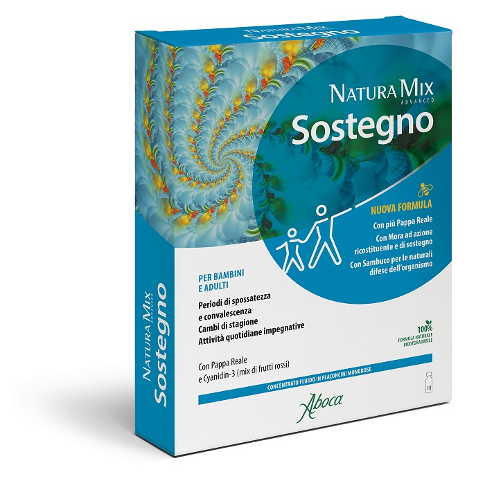 NATURA MIX ADVANCED SOSTEGNO 10 FLACONCINI DA 15 ML - doctorpill.it