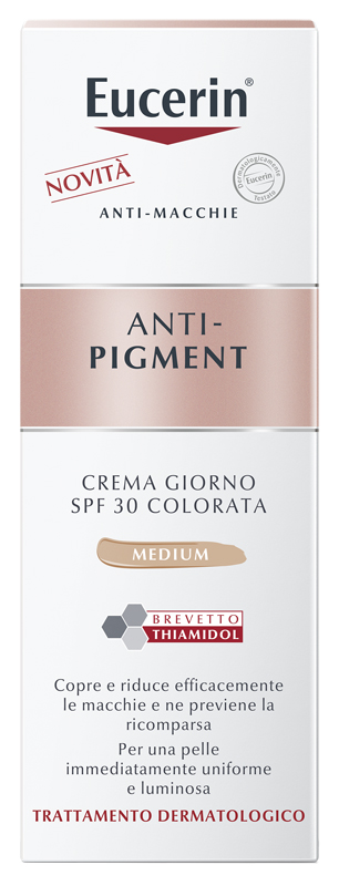 EUCERIN ANTI-PIGMENT GIORNO SPF30 COLORATO MEDIUM 50 ML - doctorpill.it