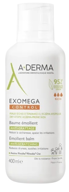 EXOMEGA CONTROL BALSAMO EMOLLIENTE 400 ML - doctorpill.it