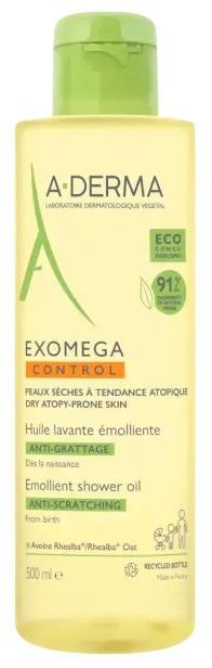 EXOMEGA CONTROL OLIO LAVANTE EMOLLIENTE RICARICA 500 ML - doctorpill.it
