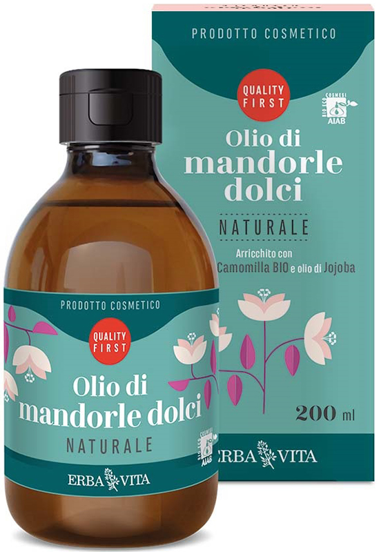 OLIO DI MANDORLE DOLCI NATURALE 200 ML - doctorpill.it