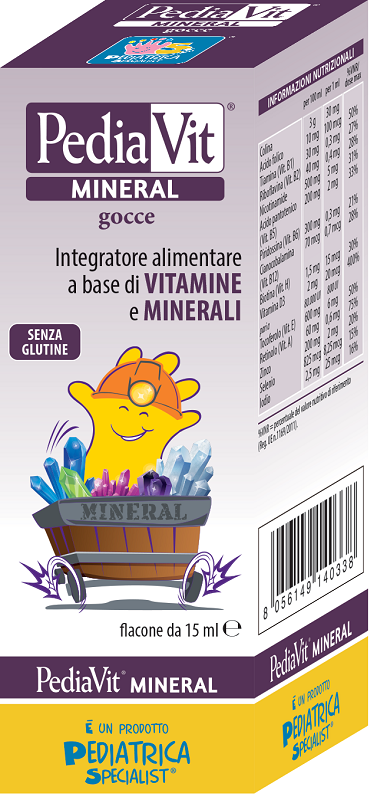 PEDIAVIT MINERAL GOCCE 15 ML - doctorpill.it
