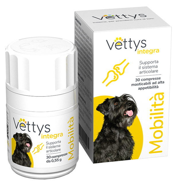 VETTYS INTEGRA MOBILITA' CANE 30 COMPRESSE MASTICABILI - doctorpill.it